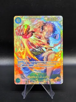One Piece-Carrying On His Will- Monkey.D.Luffy OP13-118 Secret Rare (SEC) - Image 1