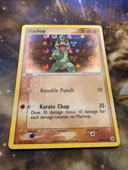 PACK FRESH Machop 64/101 Reverse Holo - Hidden Legends- Pokemon Card - Check Vid - Image 4