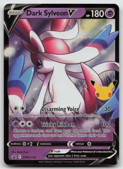Dark Sylveon V Promo Holofoil SWSH: Sword & Shield Cards SWSH134 NM - Image 1