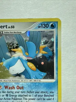 Pokemon Swampert Holo Rare Card 9/106 Great Encounters Series - Image 3