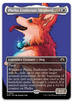 Phelia, Exuberant Shepherd (Borderless) #364 NM Modern Horizons 3 MH3 Magic MTG - Image 1