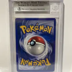 Pokemon Poliwrath Holo 13/102 from Base Set Shadowless in a BGS 9 MINT - Image 2