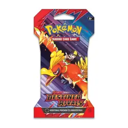 (4) POKEMON TCG SCARLET & VIOLET DESTINED RIVALS SLEEVED BOOSTERS FULL ART SET - Image 2