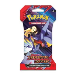 (4) POKEMON TCG SCARLET & VIOLET DESTINED RIVALS SLEEVED BOOSTERS FULL ART SET - Image 4