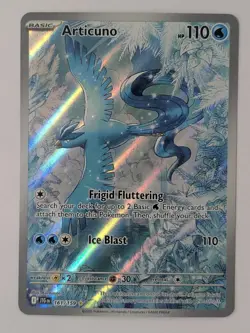 Pokemon TCG Articuno Illustration Rare Journey Together 161/159 NM/M Condition - Image 1