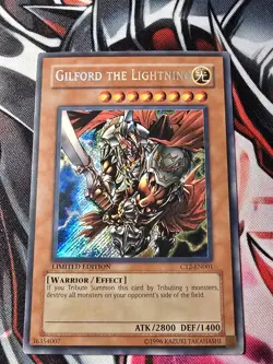 Yugioh! Gilford the Lightning CT2-EN001 2005 Collectors Tin Limited Edition - Image 1
