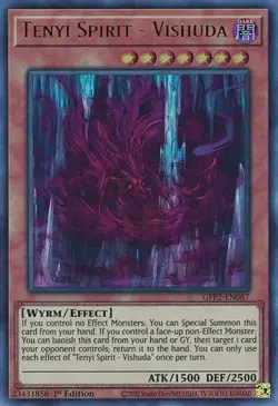 1x Tenyi Spirit - Vishuda NM Eng YuGiOh - Ghosts From the Past: The 2nd Haunting - Image 1