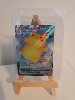 Surfing Pikachu VMAX 009/025 Full Art Celebrations Pokemon TCG Card PACK FRESH - Image 1
