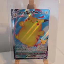 Surfing Pikachu VMAX 009/025 Full Art Celebrations Pokemon TCG Card PACK FRESH - Image 4