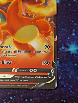 CHARIZARD V 018/159 Crown Zenith Holo Ultra Rare Pokemon TCG Near Mint NM Card - Image 2
