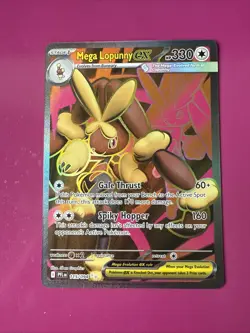 Mega Lopunny EX 115/094 Full Art NM/M Phantasmal Flames Pokemon Card - Image 1