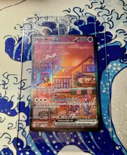 Mew ex 053 SEALED Scarlet & Violet Promo Cards Holo Pokemon 151 Cards NM CUTE✨💕 - Image 1