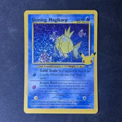 Pokemon TCG Shining Magikarp Celebrations Holo Card 66/64 - Image 1