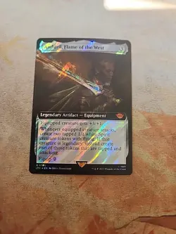 Anduril, Flame Of The West Extended Art Surge Foil Universes Beyond The Lord Of - Image 1