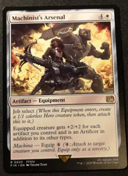 Machinist's Arsenal - FIN - MTG - EN - NM - 0023 - Image 1