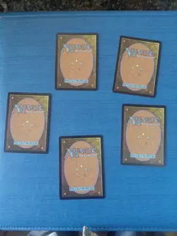 Oil Slick Land Set 5 Phyrexia All Will Be One MTG Lands - textured - Image 2