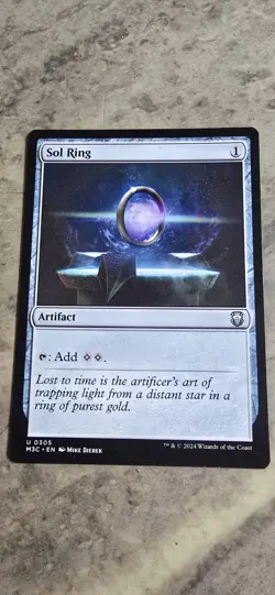 Sol Ring Commander: Modern Horizons 3 Regular Artifact Uncommon MTG NM - Image 1