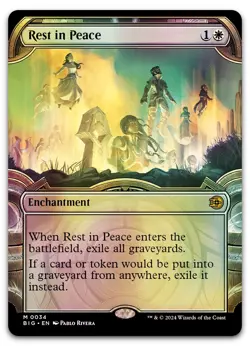 Rest in Peace (Showcase) #34 (Foil) (NM) Thunder Junction BIG Magic MTG - Image 1