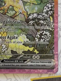 Pokemon TCG Prismatic Evolutions Leafeon EX Card #144/131 - Image 3