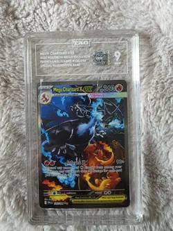 Pokemon TCG Charizard X EX 125/094 Phantasmal Flames SIR Tag Graded Mint 9 - Image 2