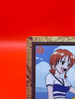 One Piece card Nami C09 Anime 1999 Japanese Game TCG Bandai Vintage - Image 2