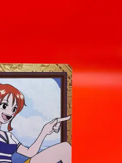 One Piece card Nami C09 Anime 1999 Japanese Game TCG Bandai Vintage - Image 3