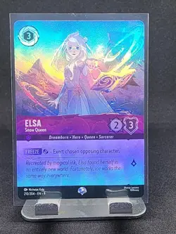 Disney Lorcana Fabled - Epic Foil- Elsa, Snow Queen - 210/204 - Image 1