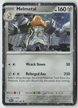 Melmetal - (Cosmos Holo) 104/142 - Miscellaneous Cards & Products Holo - PTCG - Image 1