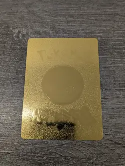 THE UNDEFEATABLE RED GX GOLD FOIL FAN ART CARD HP7500000 GOTTA WIN THEM ALL - Image 2