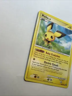 Pokemon Pichu TCG Stormfront Uncommon Card 45/100 Regular - Image 3