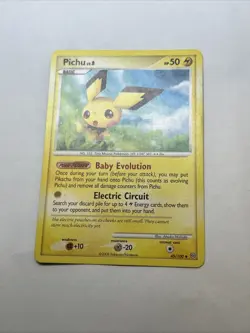Pokemon Pichu TCG Stormfront Uncommon Card 45/100 Regular - Image 4