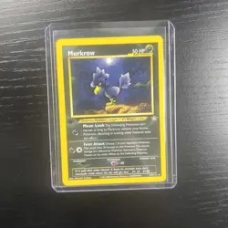 Murkrow 24/111 Neo Genesis Regular WOTC Pokemon Card - Image 1
