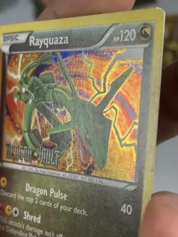 Rayquaza 11/20 Dragon Vault Stamped - Pokemon Card - Image 4
