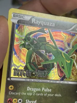 Rayquaza 11/20 Dragon Vault Stamped - Pokemon Card - Image 5