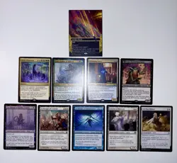 Magic The Gathering 10 Card Lot. Lotus Field (Borderless). Eerie Ultimatum. NM - Image 2