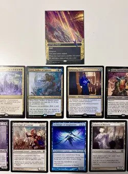 Magic The Gathering 10 Card Lot. Lotus Field (Borderless). Eerie Ultimatum. NM - Image 3