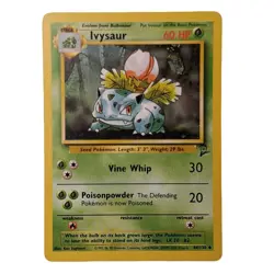 Ivysaur 44/130 Base Set 2 Pokemon Card 2000 WOTC Non Holo Rare - Image 1