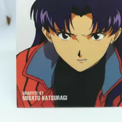 GR41 1ST Edition Neon Genesis Evangelion card CARDDASS MASTERS MISATO KATSURAGI - Image 4