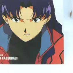 GR41 1ST Edition Neon Genesis Evangelion card CARDDASS MASTERS MISATO KATSURAGI - Image 5