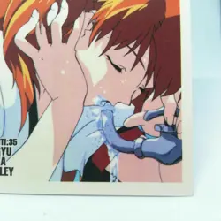 GR35 Asuka Langley 1st Edition Neon Genesis Evangelion card CARDDASS MASTERS - Image 5