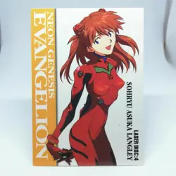 4 SHORYU ASUKA LANGLEY 1ST Edition Neon Genesis Evangelion CARDDASS MASTERS CARD - Image 1