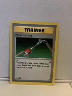 Pokemon Card Maintenance Shadowless Base Set 1st Edition Uncommon 83/102 (1) - Image 1