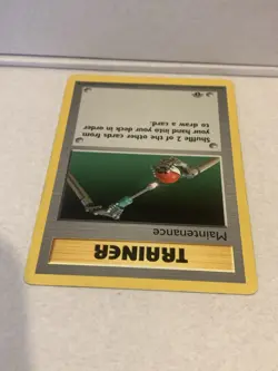 Pokemon Card Maintenance Shadowless Base Set 1st Edition Uncommon 83/102 (1) - Image 3