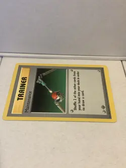 Pokemon Card Maintenance Shadowless Base Set 1st Edition Uncommon 83/102 (1) - Image 5