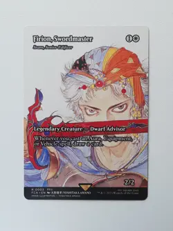MTG: Final Fantasy: Through the Ages: Showcase Firion, Swordmaster: NM Condition - Image 1