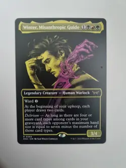 Magic the Gathering - Winter, Misanthropic Guide - Showcase - Duskmourn MTG - Image 1