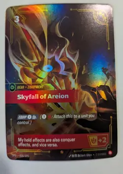 Skyfall of Areion - Foil - 030/221 - Spiritforged - NM - Image 1