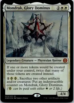 Mondrak, Glory Dominus M Phyrexia: All Will Be One 23 NM FOIL - Image 1