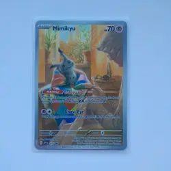 Pokemon TCG - Mimikyu SVP 075 Promo - Paldean Fates - Image 1