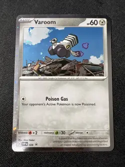 Varoom - SVP026 - Pokemon Scarlet & Violet Promo Ultra Rare Holo Card NM - Image 1